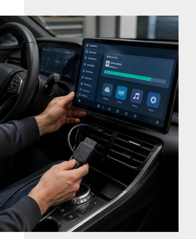 Установка приложений BYD для автомобиля под ключ в Копейске