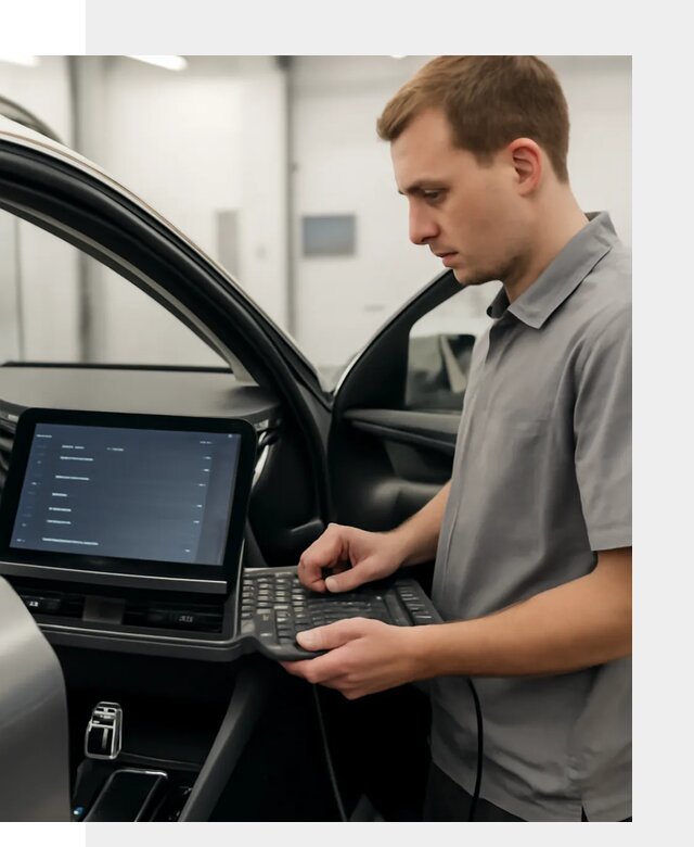 Русификация мультимедиа автомобилей Lynk Co в Копейске