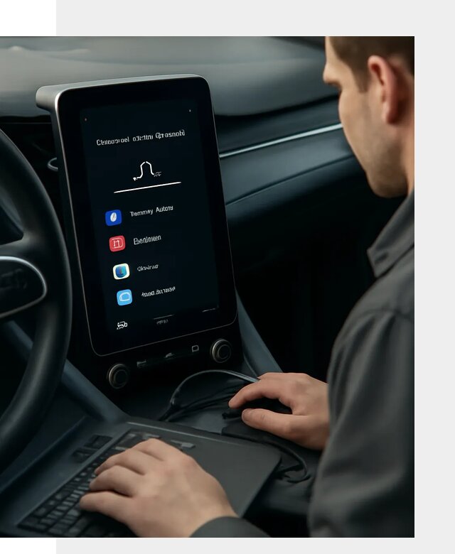 Установка приложений Lynk Co на автомобиль в Копейске