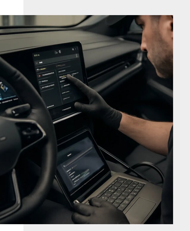 Русификация приборной панели Rising автомобиля в Копейске