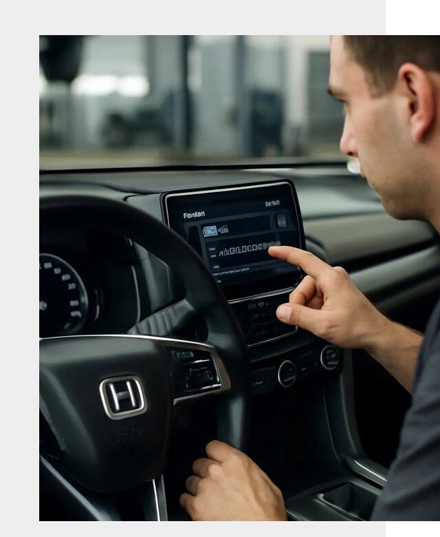 Русификация панели приборов Honda в Копейске по цене 5132 ФастМобиль-Кпс