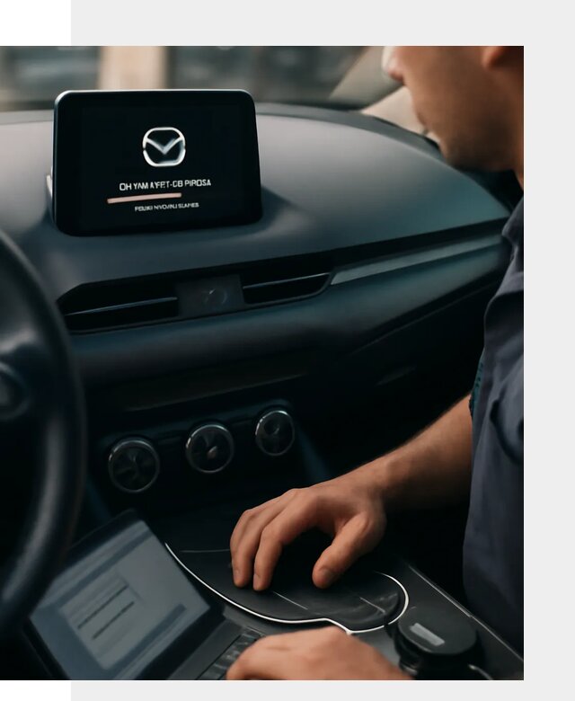 Установка приложений Mazda на мультимедийную систему в Копейске